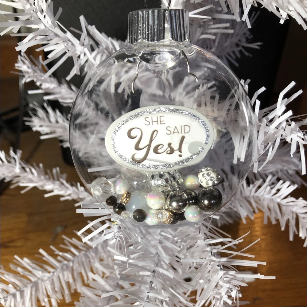 The “Engagement Collection” 3D ornaments